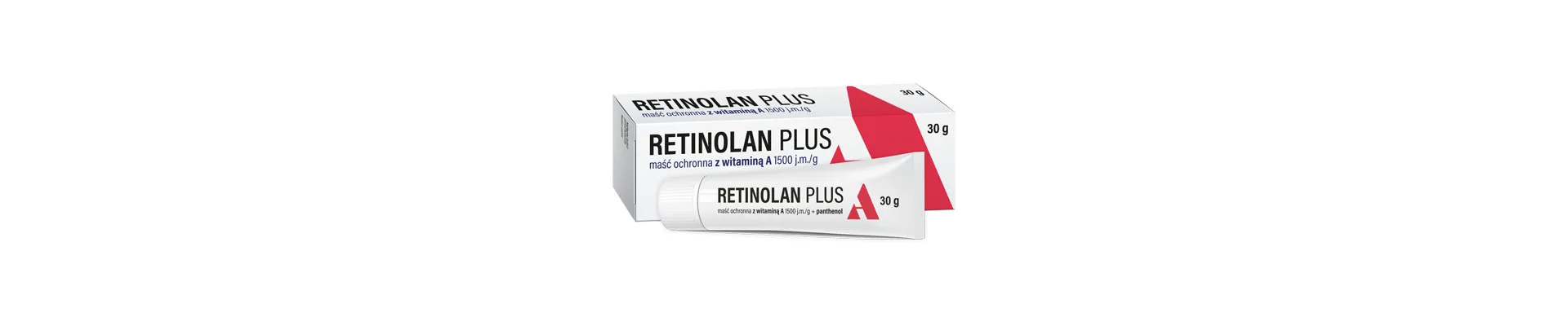 Retinolan Plus – maść ochronna z witaminąA 1500 j.m./g